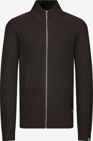 Vestes en maille 'Arno' !Solid en noir : devant