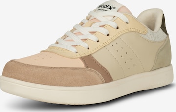 WODEN Sneaker 'Bjork Mix' in Beige: Vorderseite