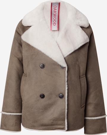 OAKWOOD Зимняя куртка 'JANE' в Серый: спереди