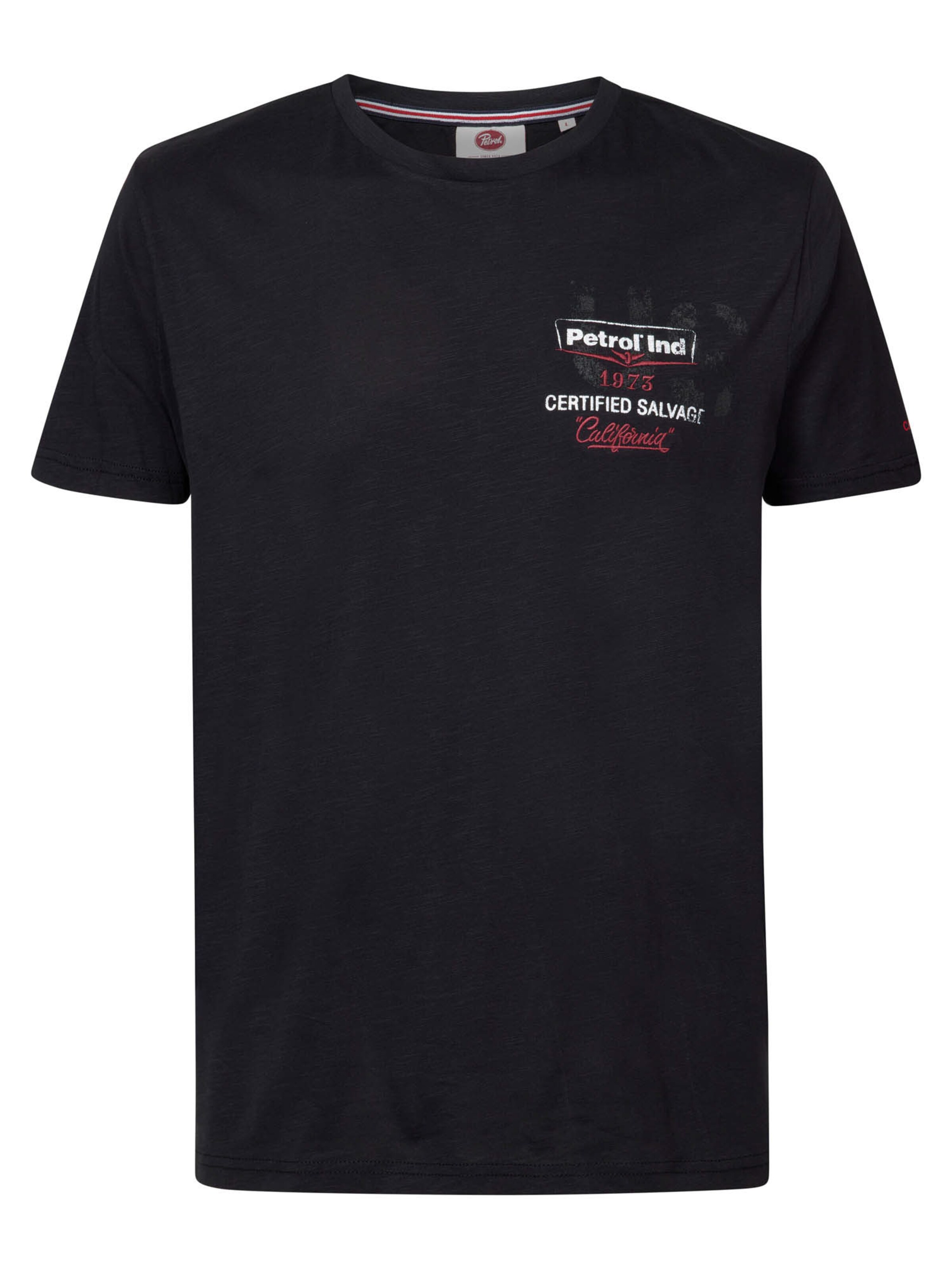 Petrol Industries Shirt in Black: front