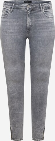 ONLY Carmakoma Skinny Jeans 'WILLY' in Grau: predná strana