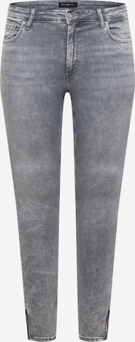 ONLY Carmakoma Skinny Jeans 'WILLY' in Grau: predná strana