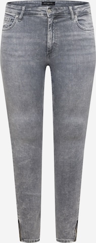 ONLY Carmakoma Skinny Jeans 'WILLY' in Grey: front