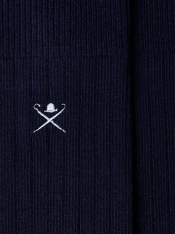 Chaussettes ' THICK COTTON  ' Hackett London en bleu