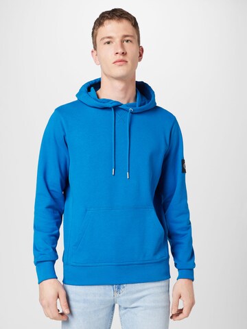 Calvin Klein Jeans Tavaline suurus Dressipluus, värv sinine: eest vaates