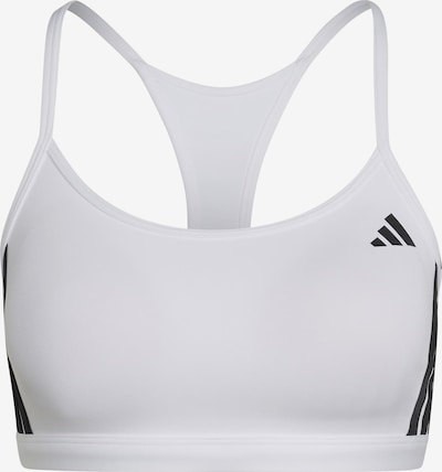 ADIDAS PERFORMANCE Urheilurintaliivit 'OPT ESS' koossa XS värissä musta / valkoinen, Tuotenäkymä