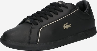 LACOSTE Sneaker 'GRADUATE' in gold / schwarz, Produktansicht