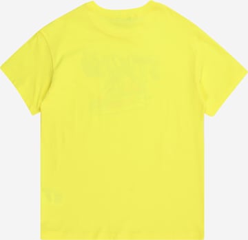 T-Shirt UNITED COLORS OF BENETTON en jaune