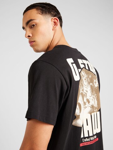 G-STAR T-Shirt 'Engine' in Schwarz