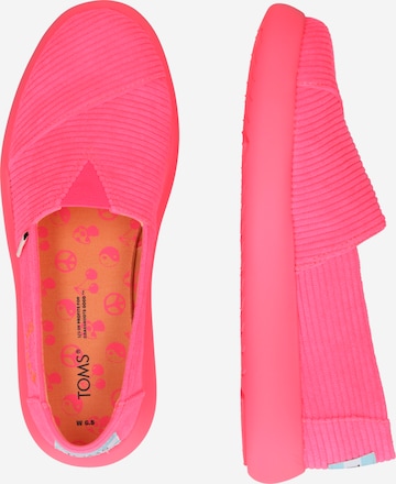 TOMS Loafer 'ALPARGATA MALLOW' värissä vaaleanpunainen