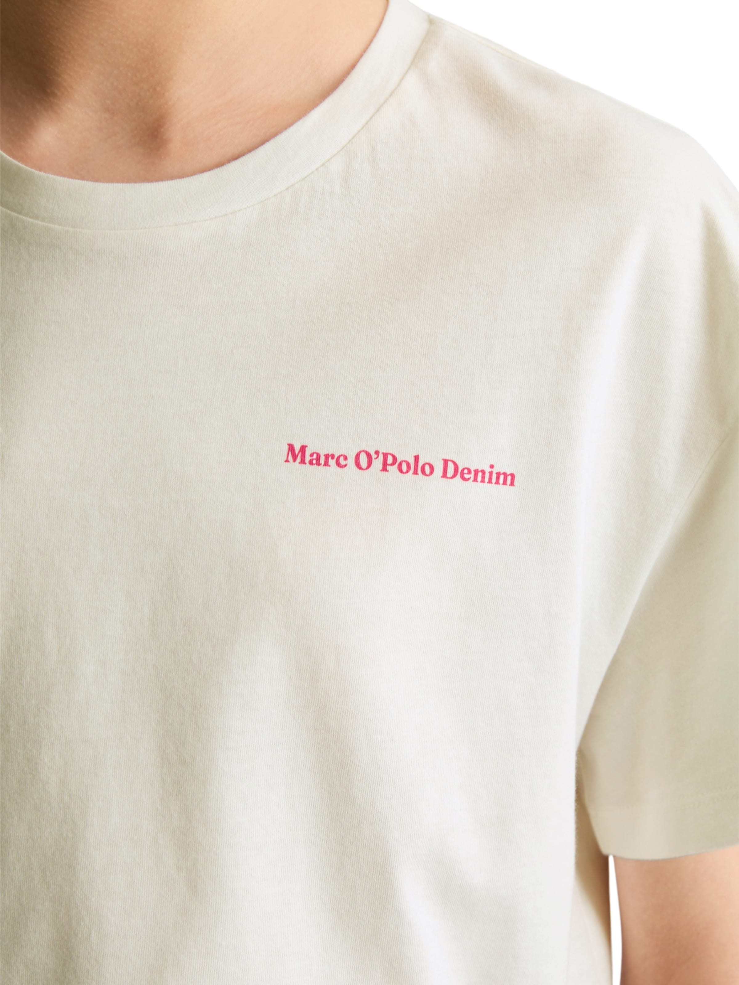 Tricou de la Marc O'Polo DENIM pe alb