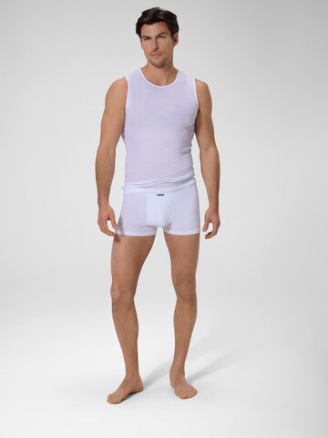 Maillot de corps ' Cotton Air ' Ammann en blanc : devant
