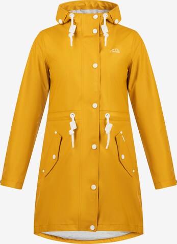 ICEBOUND Raincoat in Yellow: front