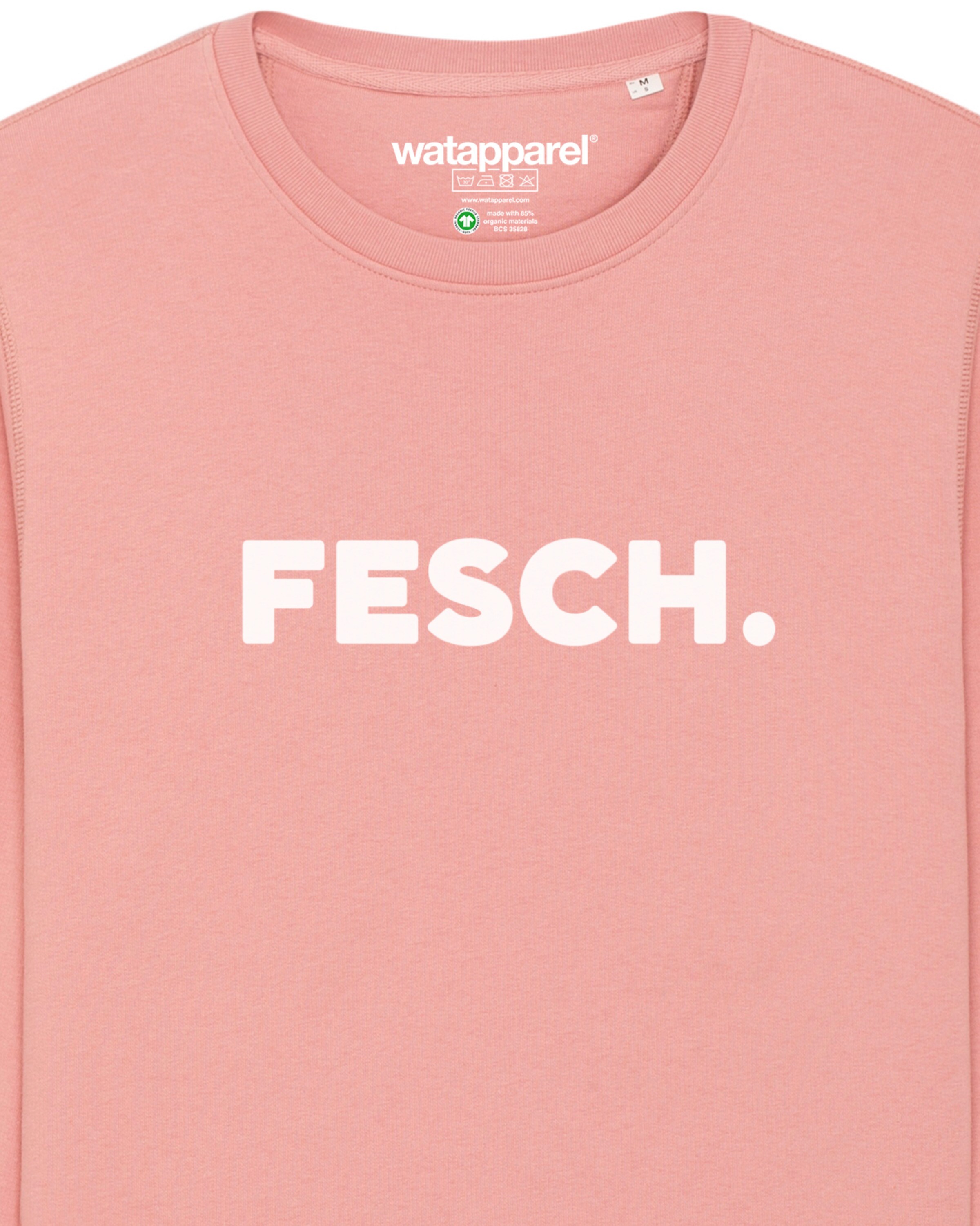 Felpa ' Fesch ' di Watapparel in rosa