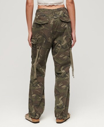 Superdry Loose fit Cargo Pants 'Para' in Green