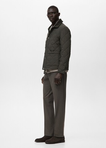 MANGO MAN Between-Season Jacket 'Randal' in Green