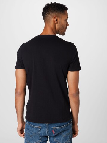 TOM TAILOR T-Shirt in Schwarz