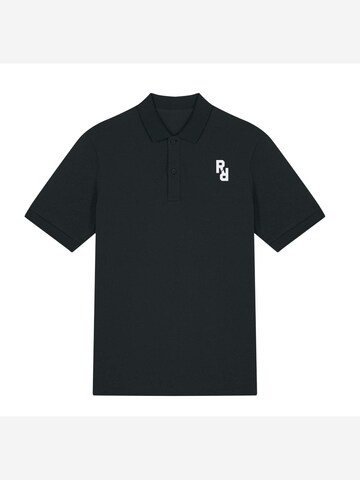 Rheinrebell Shirt 'Polo Shirt' in Black: front