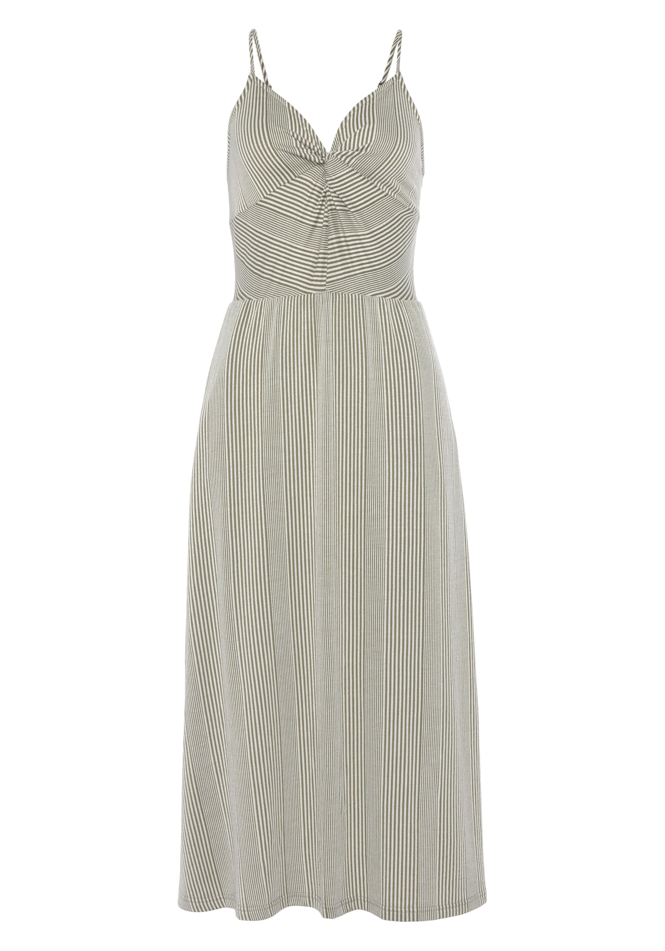 LASCANA Summer Dress in Green: front