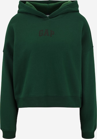 Gap Petite Sweatshirt in Green: front