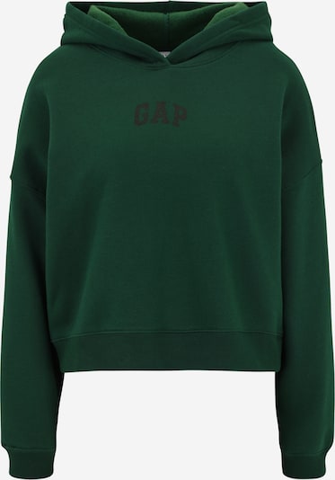 Gap Petite Sweater majica u tamno zelena / crna, Pregled proizvoda