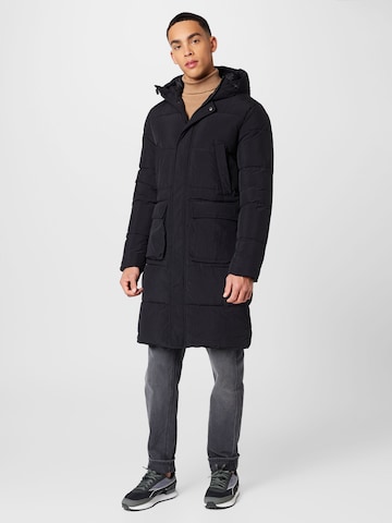 BURTON MENSWEAR LONDON Zimný kabát - Čierna: predná strana