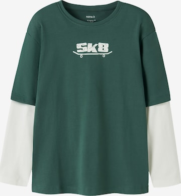 NAME IT Koszulka 'NKMVARTO' w kolorze zielony: przód