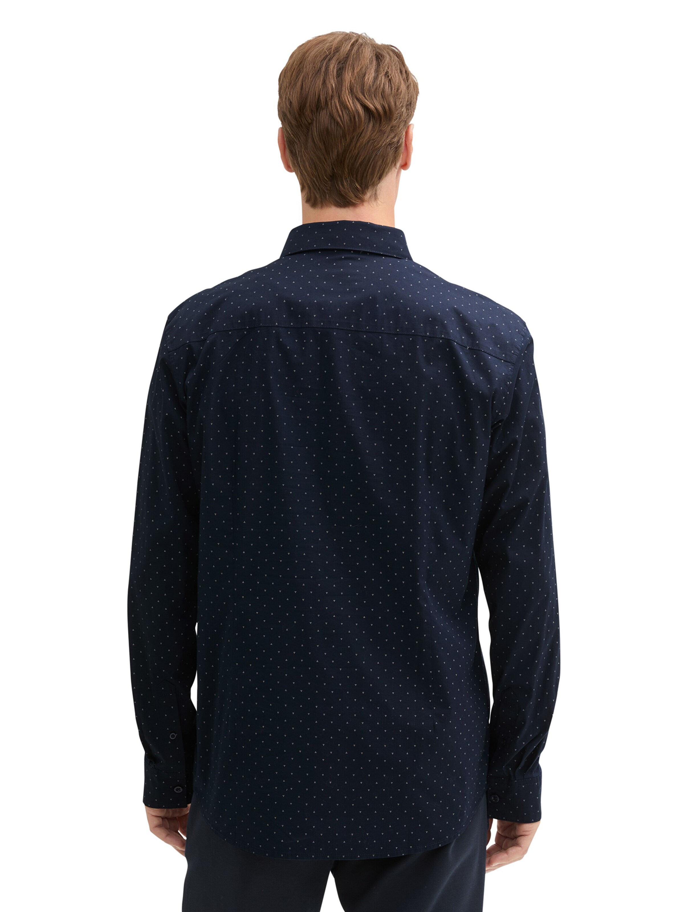 TOM TAILOR Regular Fit Hemd in Blau