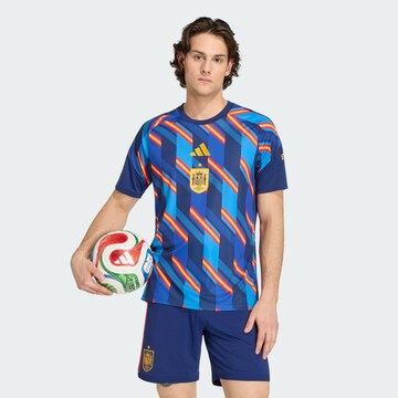 ADIDAS PERFORMANCE - Camiseta de fútbol 'Spanien 26 Pre-Match' en azul: frente