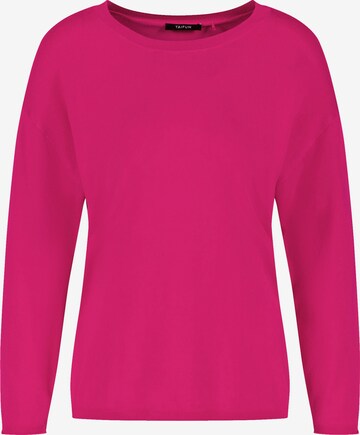 TAIFUN Sweater 'Basic' in Pink: front