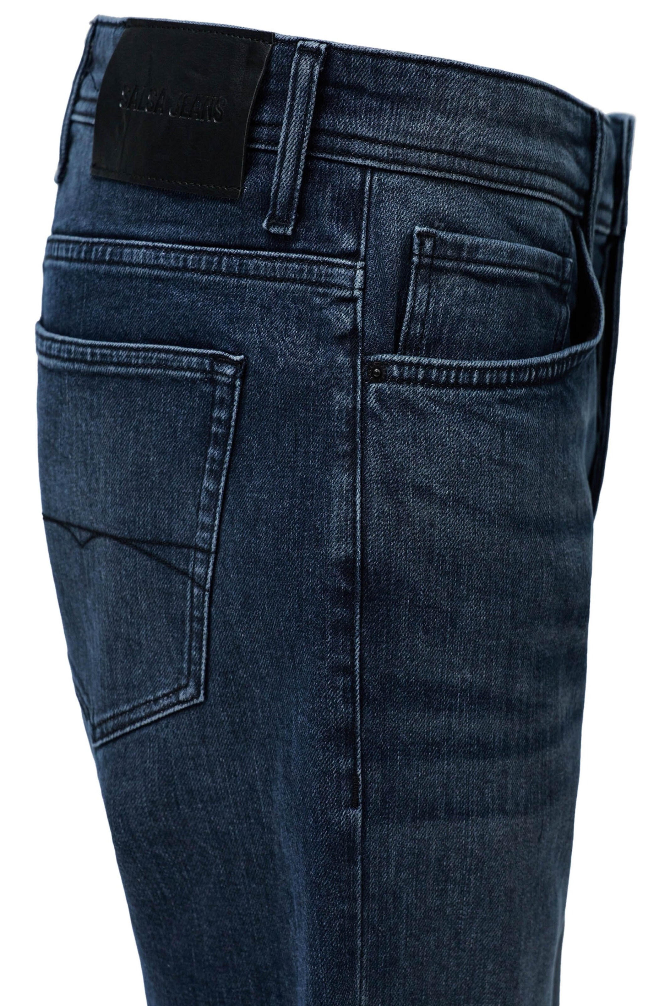 Salsa Jeans Tapered Jeans in Blauw