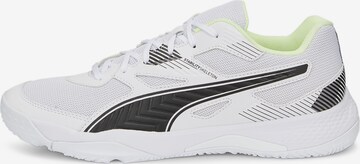 Chaussure de sport 'Solarflash II' PUMA en blanc : devant