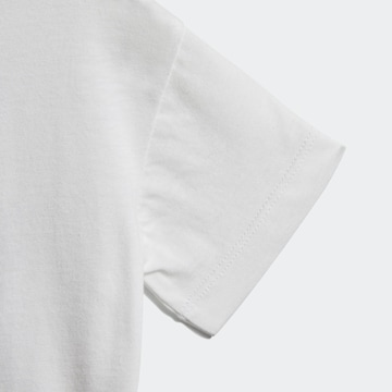 T-Shirt 'Trefoil' ADIDAS ORIGINALS en blanc