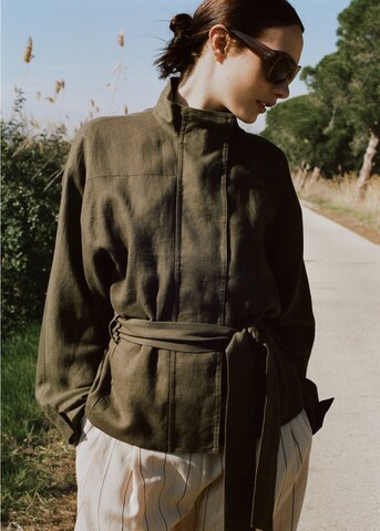 MANGO Between-Season Jacket 'Jack' in Green: front