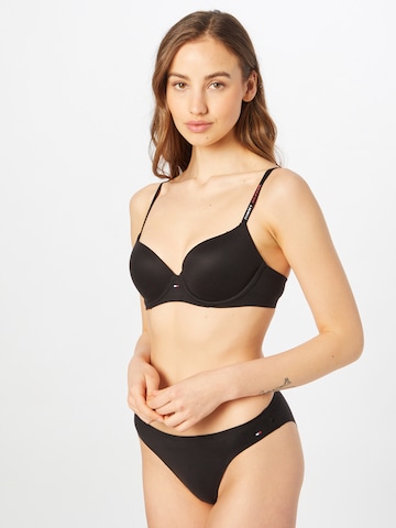 T-shirt Reggiseno di Tommy Hilfiger Underwear in nero