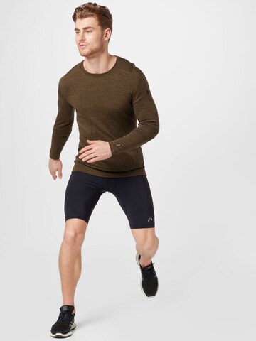 Newline Skinny Sportbyxa i svart