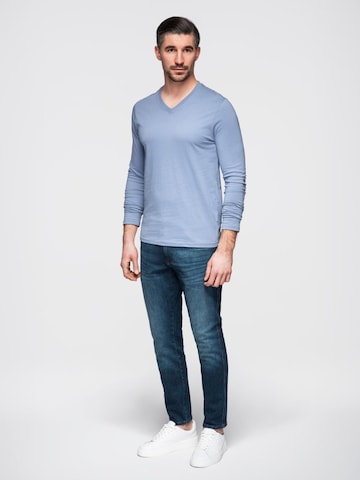 Ombre Shirt‌‌‌‌‌‌‌‌‌ in Blau