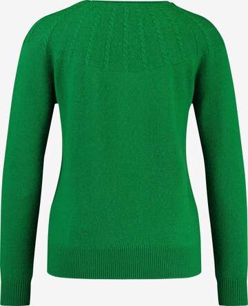 GERRY WEBER Sweter w kolorze zielony