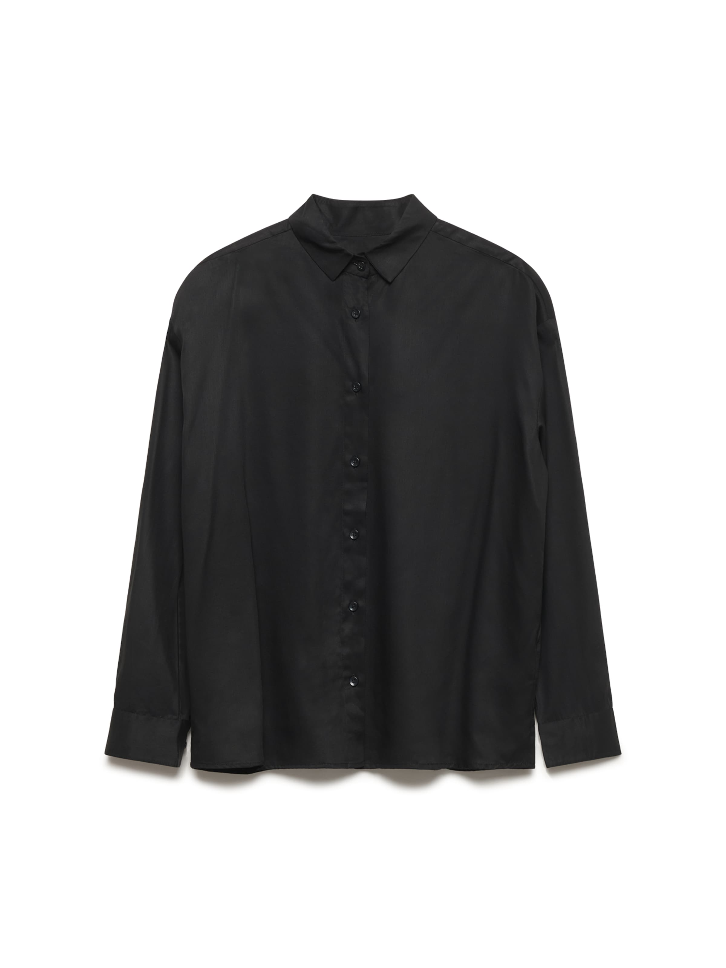 Yahmo Blouse 'Mona' in Zwart: voorkant