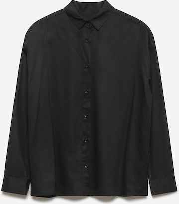 Yahmo Blouse 'Mona' in Zwart: voorkant