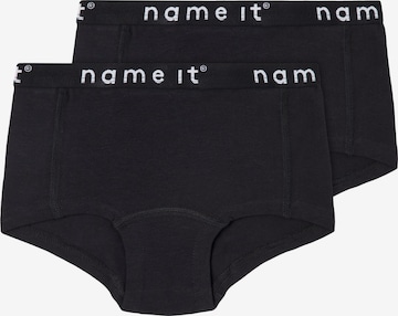 NAME IT Underpants in Black: front