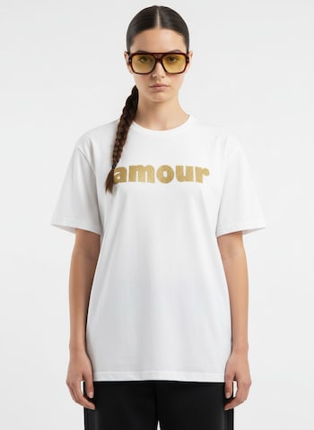 Tricou 'Cassia' de la studioselect pe alb: față