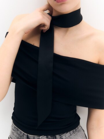 T-shirt Pull&Bear en noir