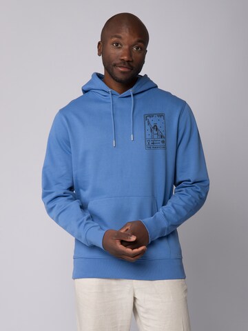 Felpa ' Tarot The Magician ' di Watapparel in blu: frontale