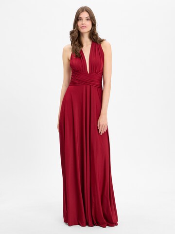 Marie Lund Kleid in Rot: Vorderseite