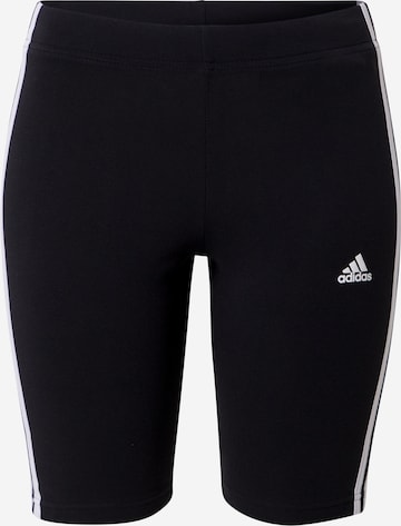 Slimfit Pantaloni sport 'Essentials' de la ADIDAS SPORTSWEAR pe negru: față