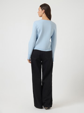 YAS Πλεκτή ζακέτα 'Elena' σε μπλε