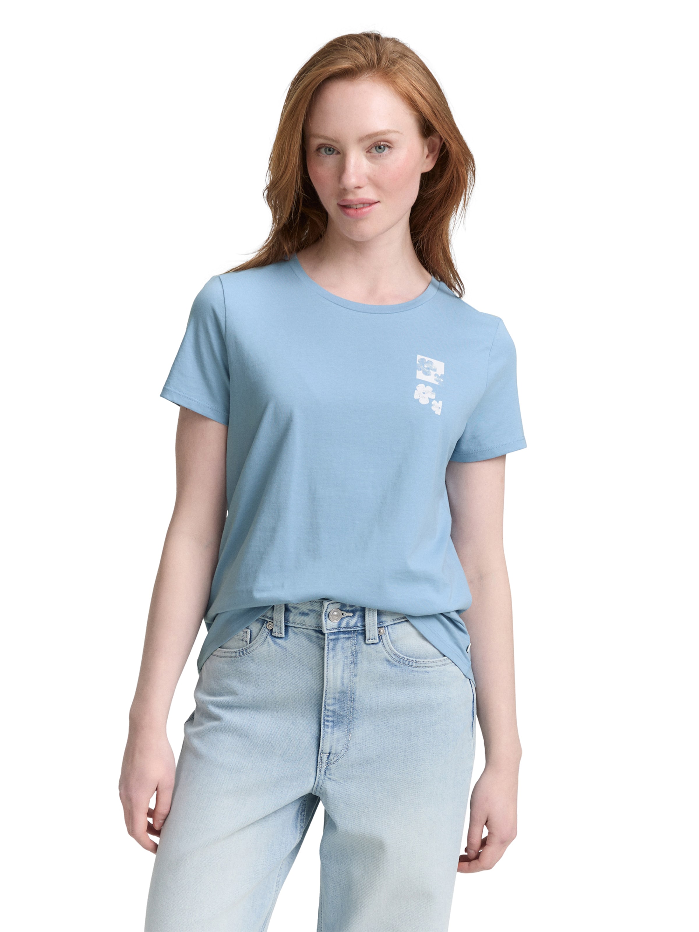 TOM TAILOR DENIM T-shirt i blå: framsida