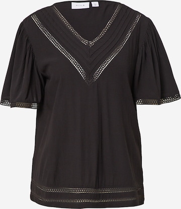 VILA Blouse 'VISIA' in Black: front