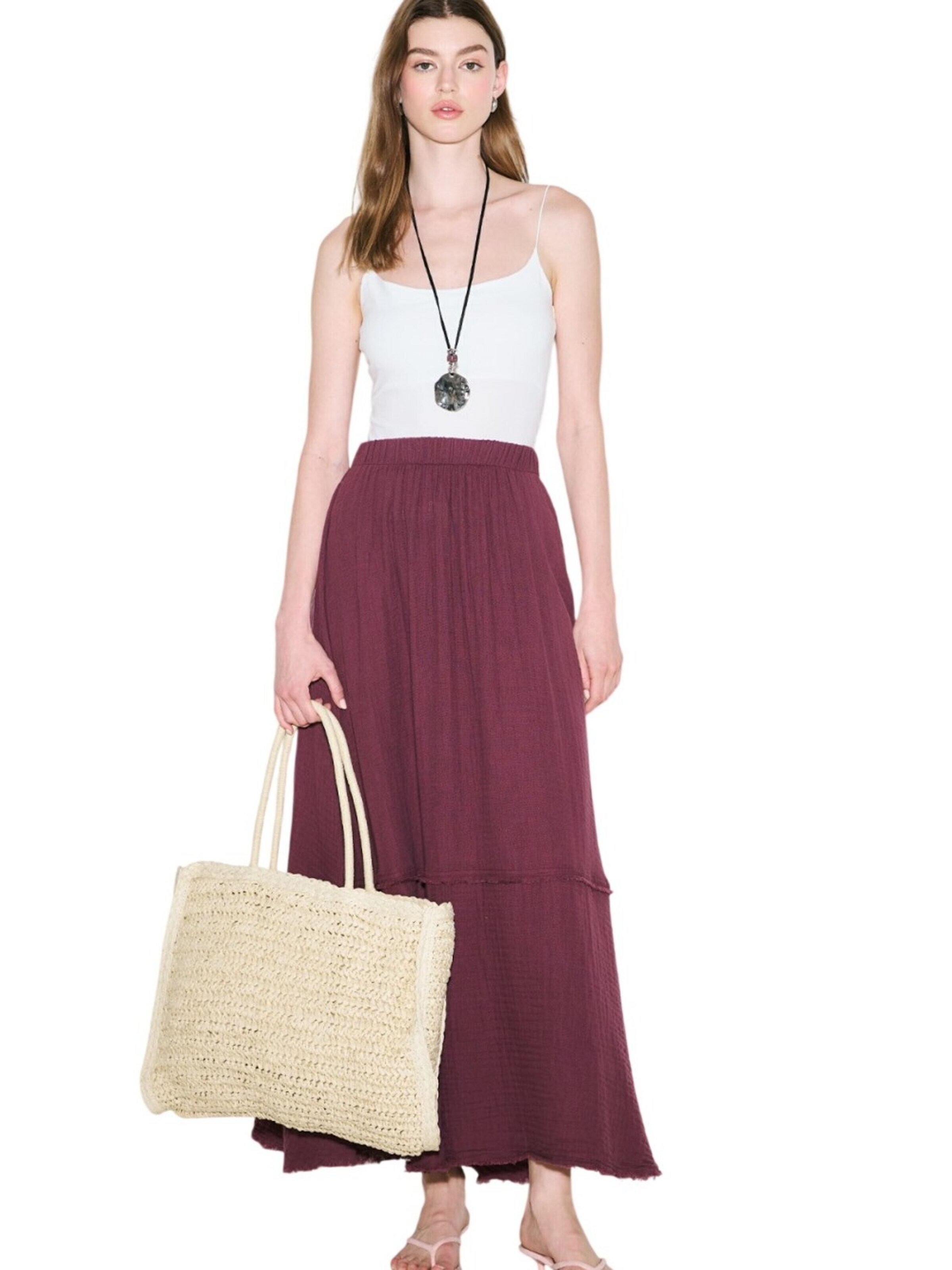 MANUKA Rok in Lila